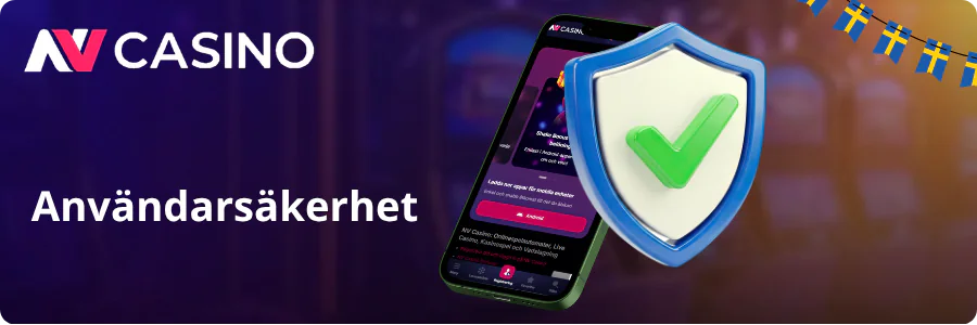 Användarsäkerhet NV Casino