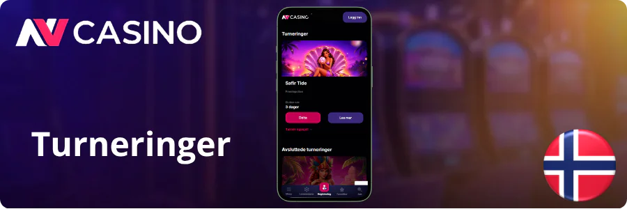 Turneringer NV Casino