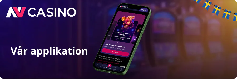 Vår applikation NV Casino