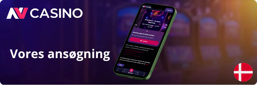 Vores ansøgning NV Casino